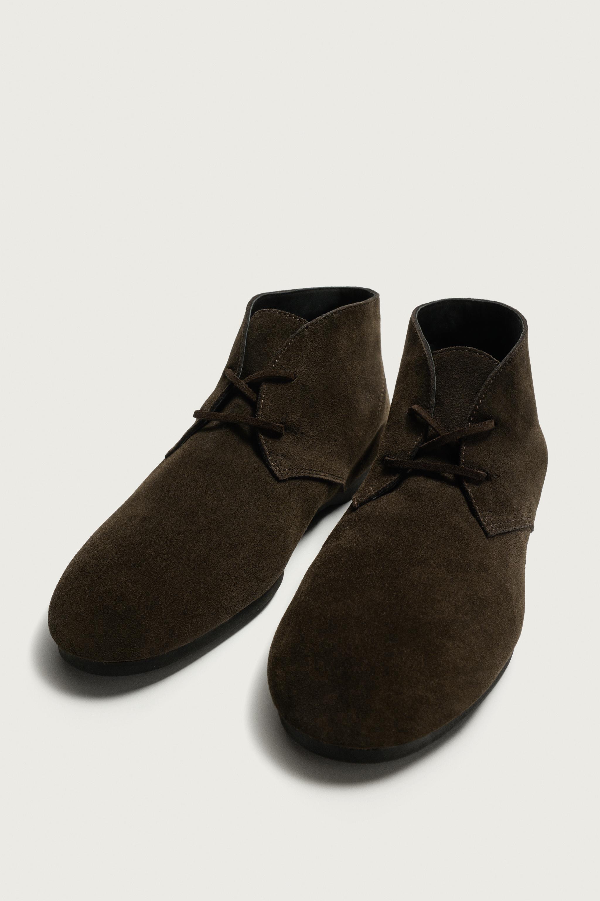 AARON LEVINE X ZARA LEATHER BOOTS
